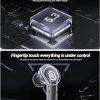 Wireless Earbuds Ultra pods pro New Bluetooth 5.3 Earbuds with Display Gaming Transparent TWS AI ENC Fast Charging Type C 13mm Bass Drivers Earbuds
