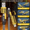 Quad Max 4 in 1 Metal Flat Braided