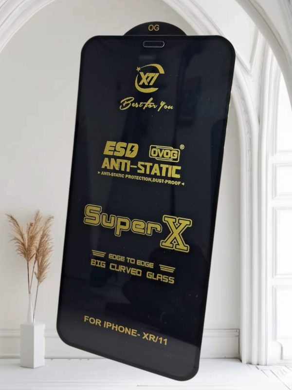 iPhone 11, iPhone XR Tempered glass Screen Protector with Full Edge Protection