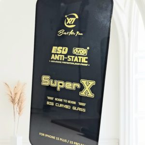 iPhone 15 Plus, iPhone 15 Pro Max  Tempered glass Screen Protector with Full Edge Protection