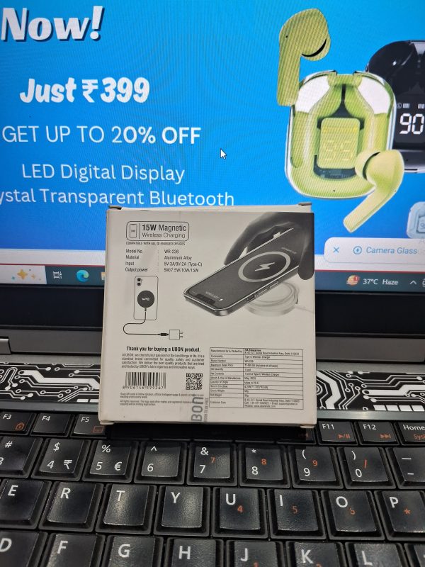 20250613_184333 UBON 15W Magnetic Wireless Charging