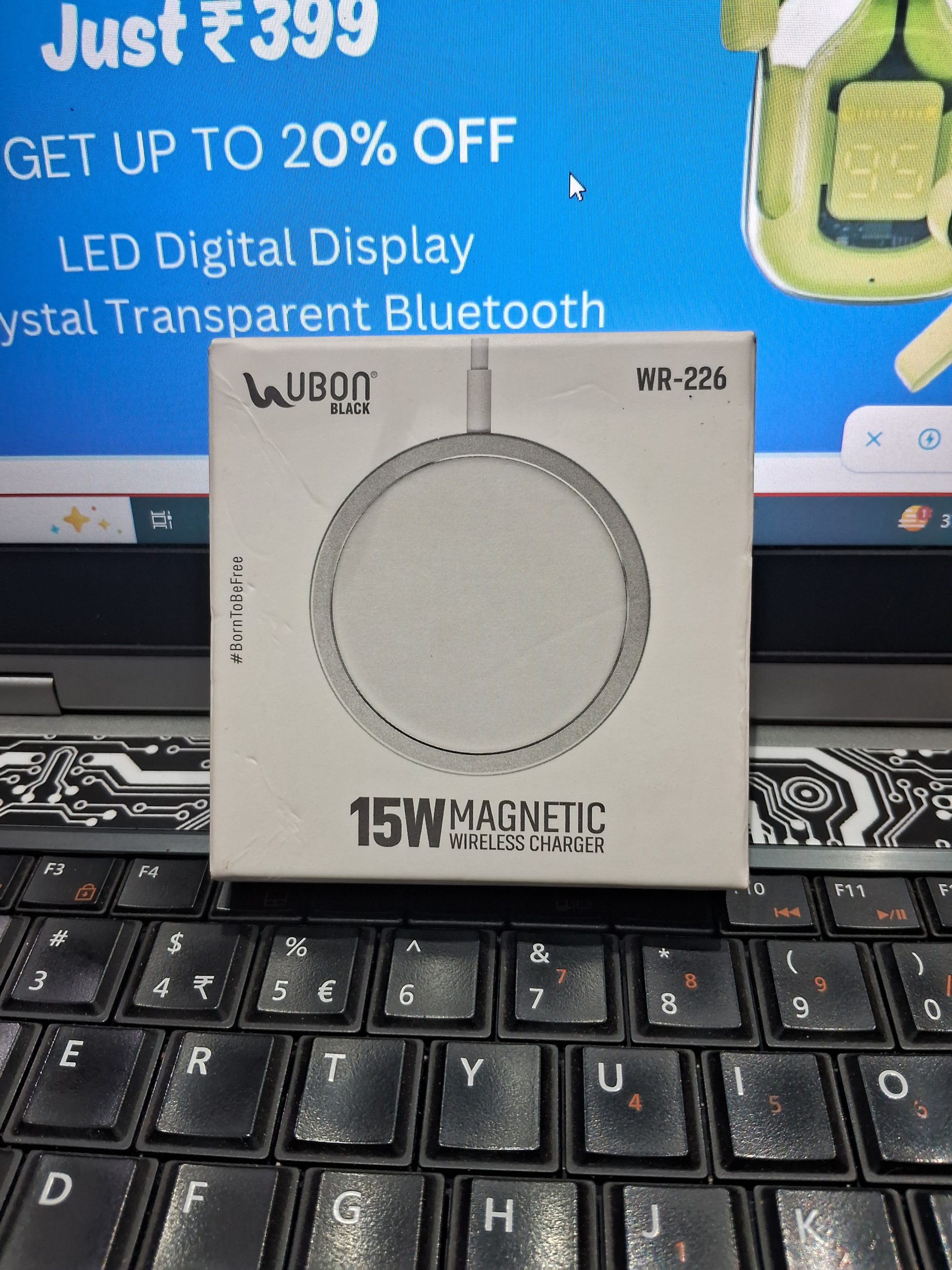 UBON 15W Magnetic Wireless Charging