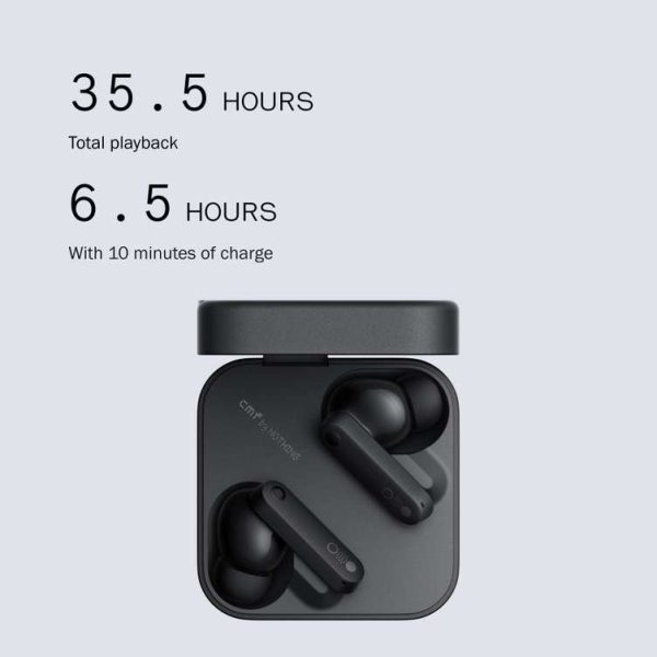CMF by Nothing Buds 42 dB Active Noise Cancellation, Ultra Bass Technology, 35.5 Hrs playtime Bluetooth