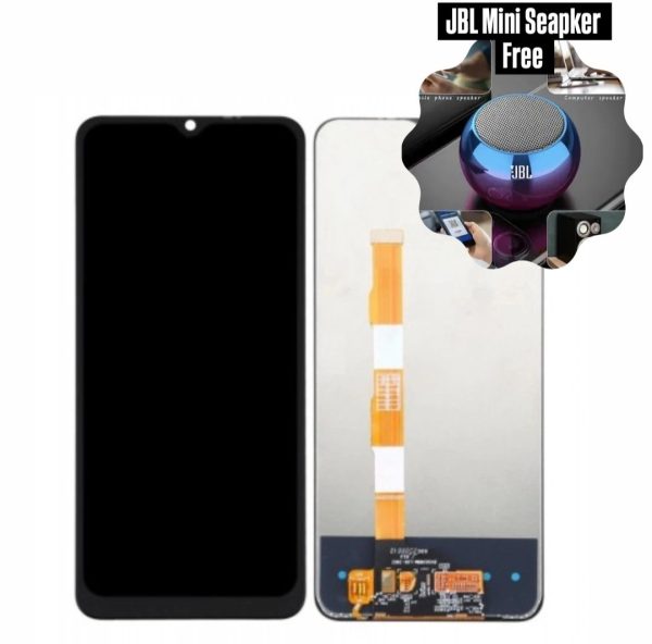 LCD with Touch Screen for Vivo Y20 2020 - Black (display glass combo folder + JBL Mini Seapker)