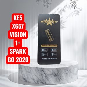 Desirezone LCD Mobile Display for Infinix Smart 5 X657/Tecno Spark 6 Go KE5  (With Glass Screen Black Color)