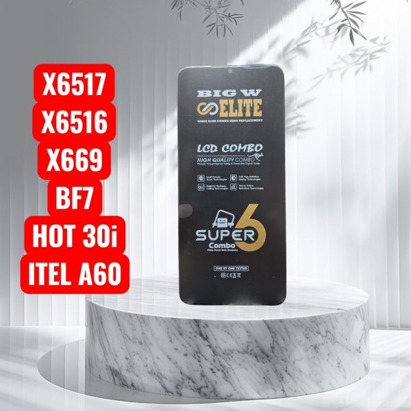 2025/11/1000242683.jpg LCD with Touch Screen for Infinix Hot 30i - Light Blue (display glass combo folder)