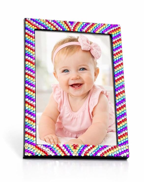 Rhinestone Crystal Studded Photo Frame