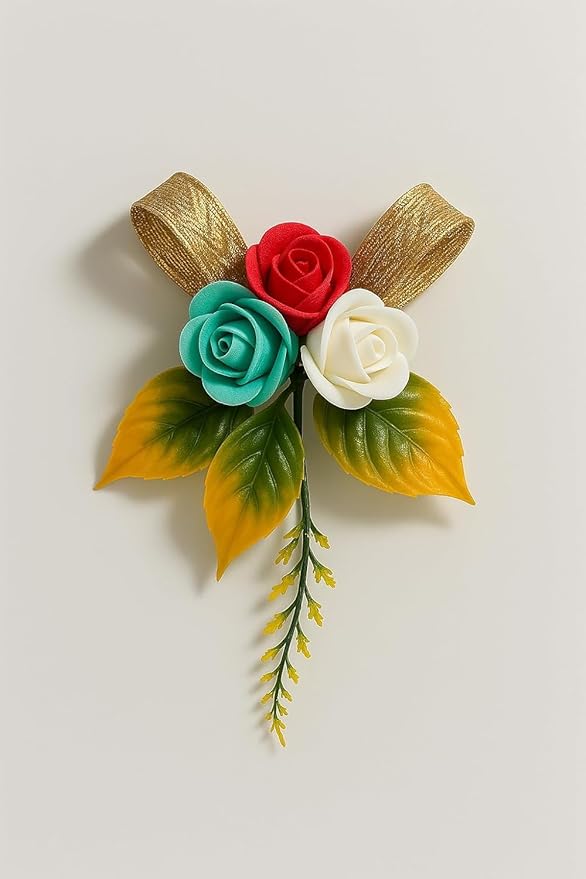 Desirezone Pack of 9 Handmade Gift Decoration Flowers – Perfect for Gift Packing,Hampers, Boxes, Envelopes